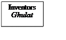 Text Box: Inventors
Ghulat

